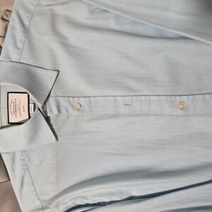Charles Tyrwhitt Blue Dress Shirt Classic Design